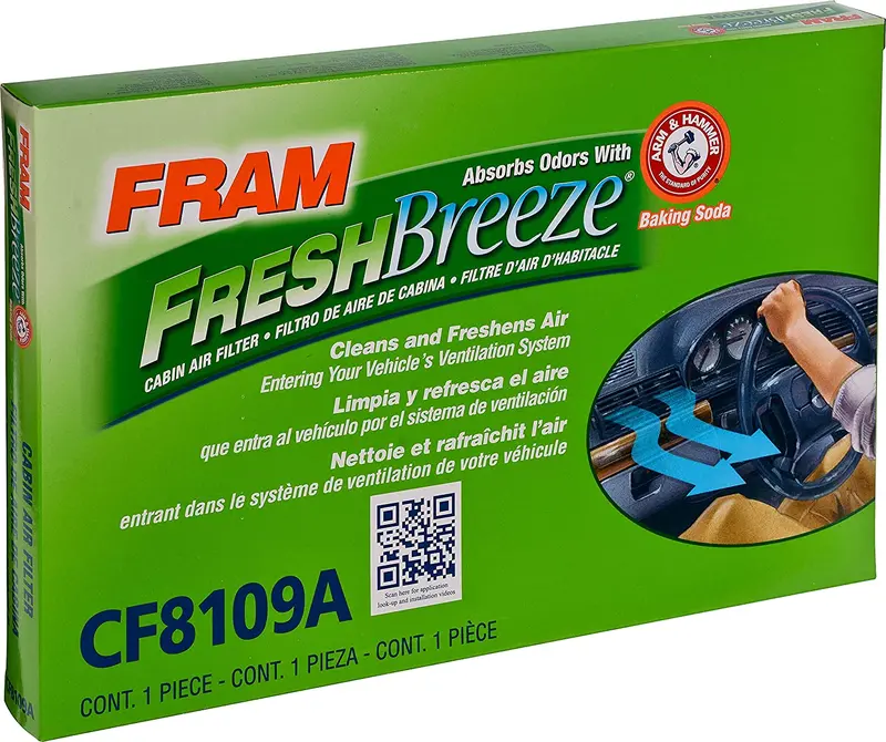 Fram Fresh Breeze Cabin Air Filter With Arm & Hammer Baking Soda, Cf12160 For Hyundai/Kia Vehicles 52