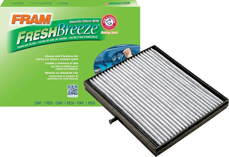 Fram Fresh Breeze Cabin Air Filter With Arm & Hammer Baking Soda, Cf12160 For Hyundai/Kia Vehicles 56