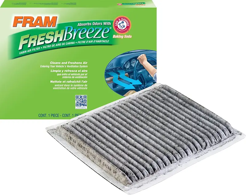 Fram Fresh Breeze Cabin Air Filter With Arm & Hammer Baking Soda, Cf12160 For Hyundai/Kia Vehicles 67
