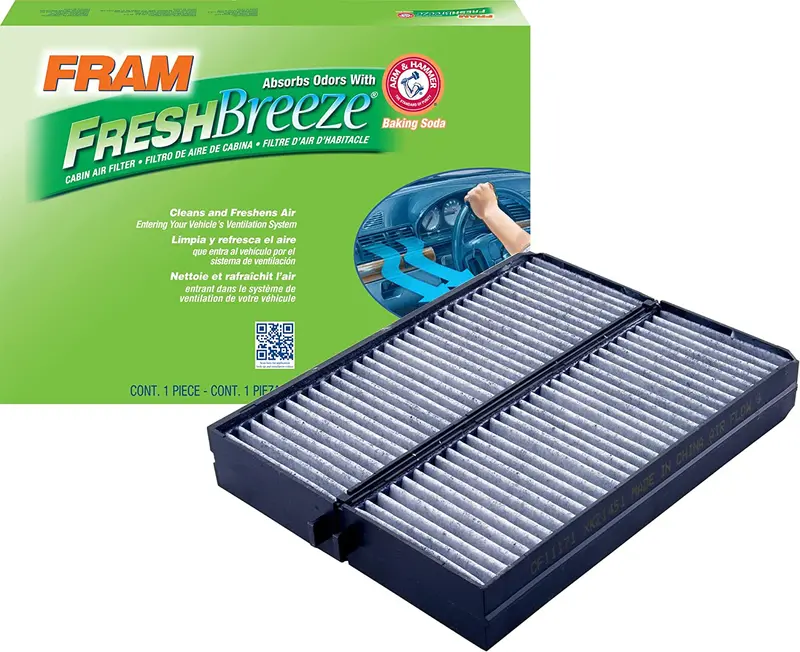 Fram Fresh Breeze Cabin Air Filter With Arm & Hammer Baking Soda, Cf12160 For Hyundai/Kia Vehicles 99