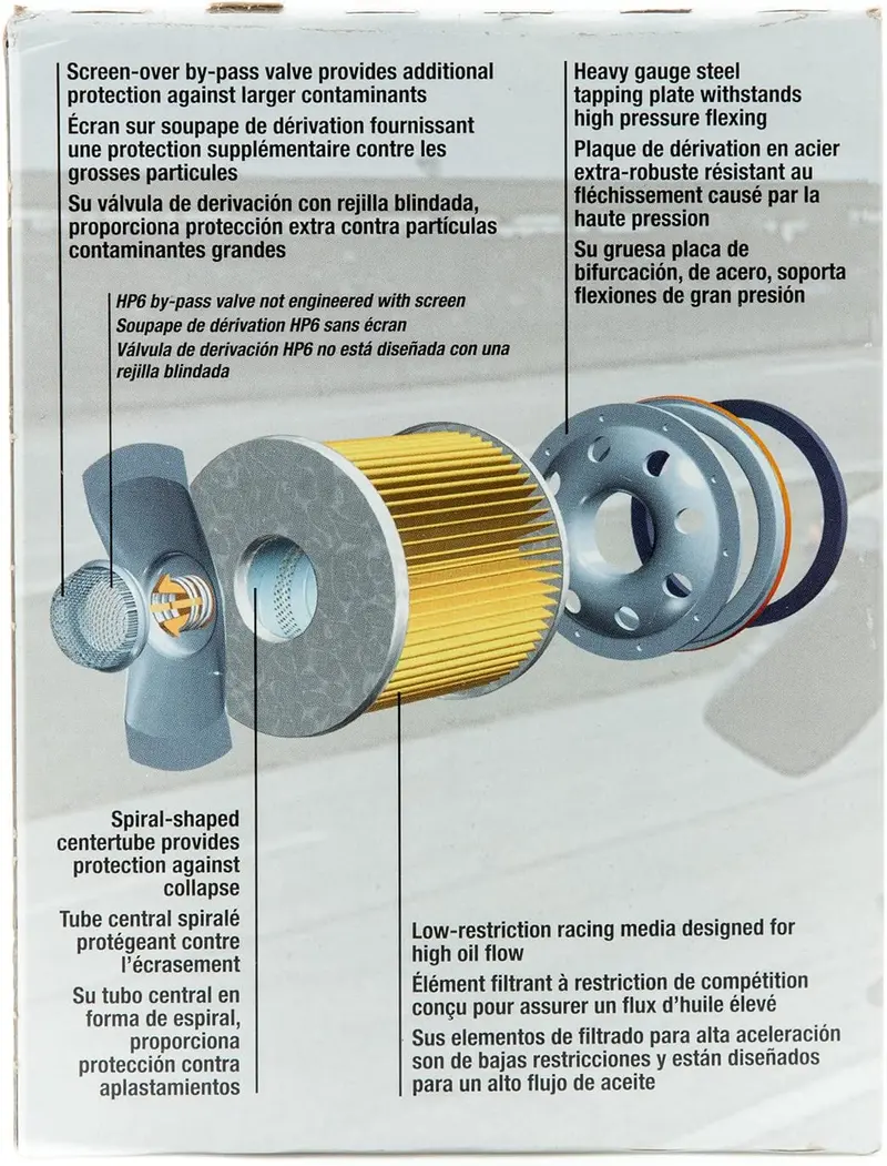 Fram Hp18 High Performance Spin-On Oil Filter 5
