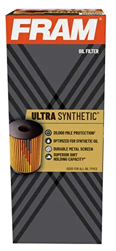 Fram Ulta Synthetic Automotive Replacement Oil Filter, Designed For Synthetic Oil Changes Lasting Up To 20K Miles, Xg10295 (Pack Of 1) 1