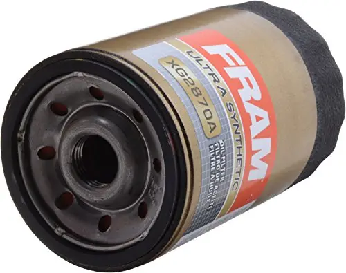Fram Ultra Synthetic Automotive Replacement Oil Filter, Designed For Synthetic Oil Changes Lasting Up To 20K Miles, Xg2870a With Suregrip (Pack Of 1) 2