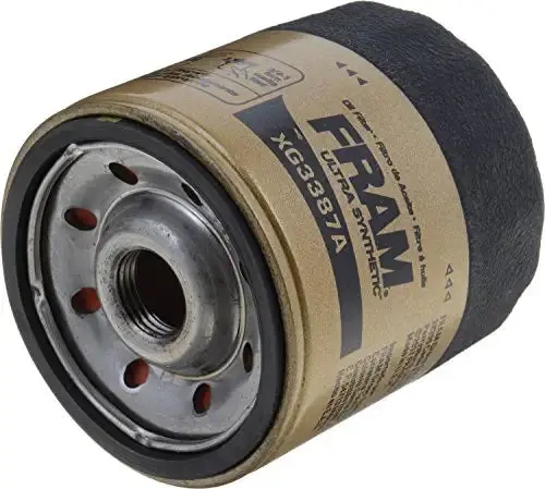 Fram Ultra Synthetic Automotive Replacement Oil Filter, Designed For Synthetic Oil Changes Lasting Up To 20K Miles, Xg3387a With Suregrip (Pack Of 1) 3