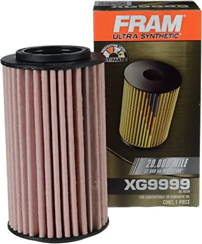 Fram Ultra Synthetic Automotive Replacement Oil Filter, Designed For Synthetic Oil Changes Lasting Up To 20K Miles, Xg9999 (Pack Of 1) 1