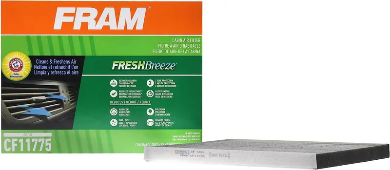 Fresh Breeze Cabin Air Filter With Arm & Hammer Baking Soda, Cf11775 For Ford Vehicles 1