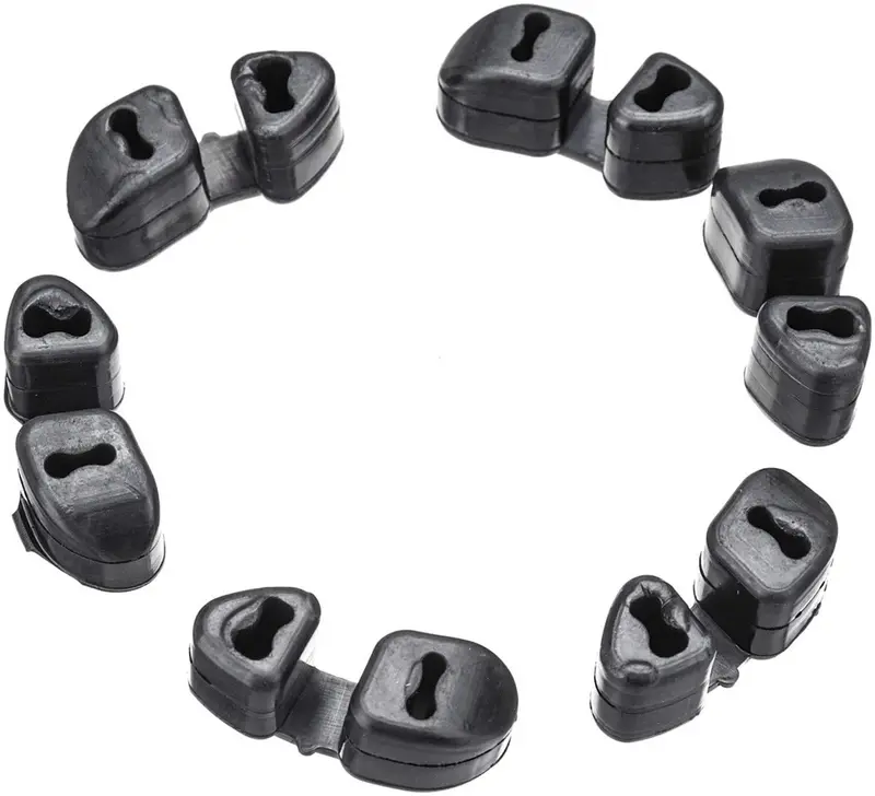 Fubangbm 6Pcs Car Air Conditioner Pads A/C Rubber Bumpers Fit For 5Se09c 5Sl12c 5Seu12c 6Seu14c 6Seu17c 7Seu17c 1