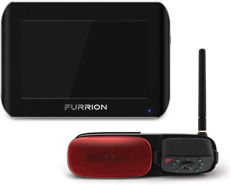 Furrion Vision S 7 Inch Wireless Rv Backup System With 1 Rear Marker Light Camera, Infrared Night Vision And Wide Viewing Angle - Fos07tasr 1