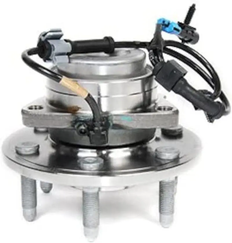 Fw324 Gm Original Equipment Front Wheel Hub And Bearing Assembly With Wheel Speed Sensor And Wheel Studs, Silver 1