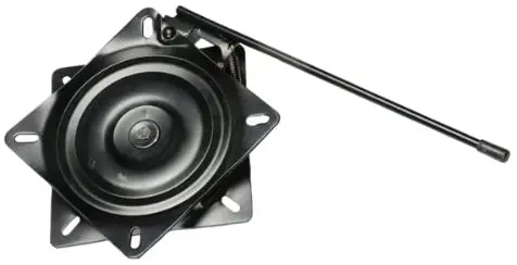 Garelick 75116:01 Black Powder Coated Locking Seat Swivel 1