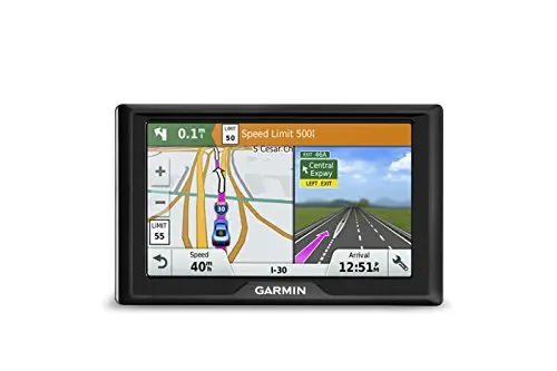 Garmin Drive 50 Usa Lm Gps Navigator System With Lifetime Maps, Spoken Turn-By-Turn Directions, Direct Access, Driver Alerts, And Foursquare Data 1