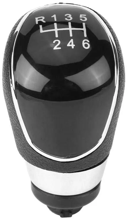 Gear Shifter Knob, Convenient And Practical Car 6 Speed Shift Knob Gear Stick Shift For Ford Focus Mk3 Black 1