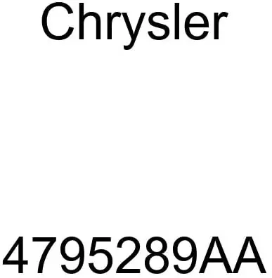 Genuine Chrysler 4795289Aa Electrical Instrument Panel Wiring 1