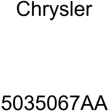 Genuine Chrysler 5035067Aa Electrical Unified Body Wiring 1