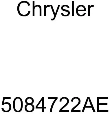 Genuine Chrysler 5084722Ae Electrical Unified Body Wiring 1