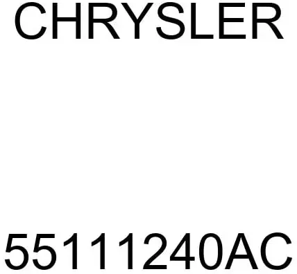 Genuine Chrysler 55111240Ac Air Conditioning And Heater Control 1