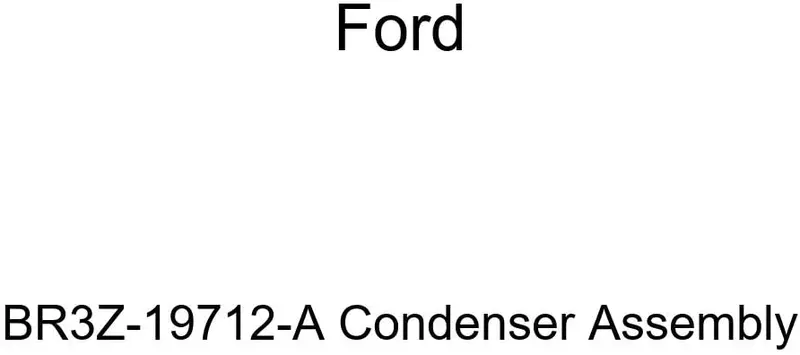 Genuine Ford Br3z-19712-A Condenser Assembly 1