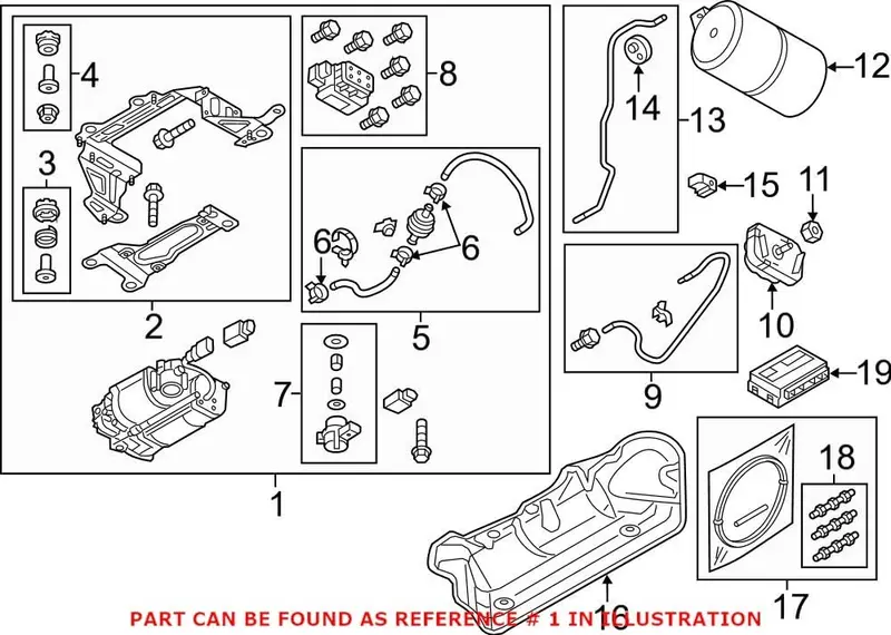 Genuine Oem Air Suspension Compressor For Audi 4H0616005d 1
