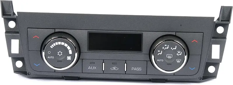 Genuine Parts 15-73512 Heating And Air Conditioning Control Panel With Rear Window Defogger Switch 1