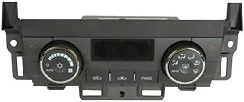 Genuine Parts 15-73605 Heating And Air Conditioning Control Panel With Rear Window Defogger Switch 1