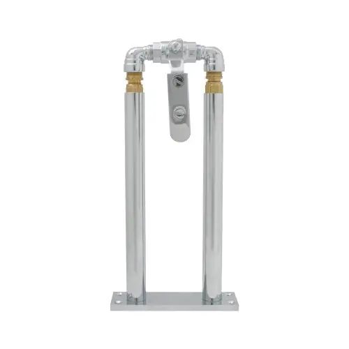 Gg Grand General 69982 Chrome 11" Floor Mount Stand And Air Valve Lever Set For 69991 Train Horn 1