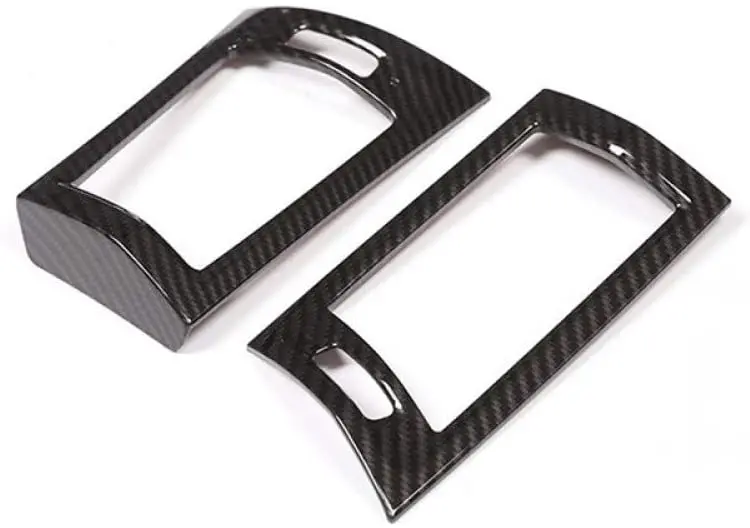 Gleetiez Car Interior Dashboard Air Outlet Frame Cover Trim Air Conditioner Vents Decoration Strips,For Bmw X3 F25 2012-2017 X4 F26 2014-2017 Lhd 1