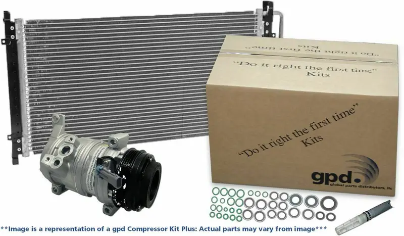 Global Parts Distributors 9643322A A/C Compressor For 05-08 Toyota Corolla 1