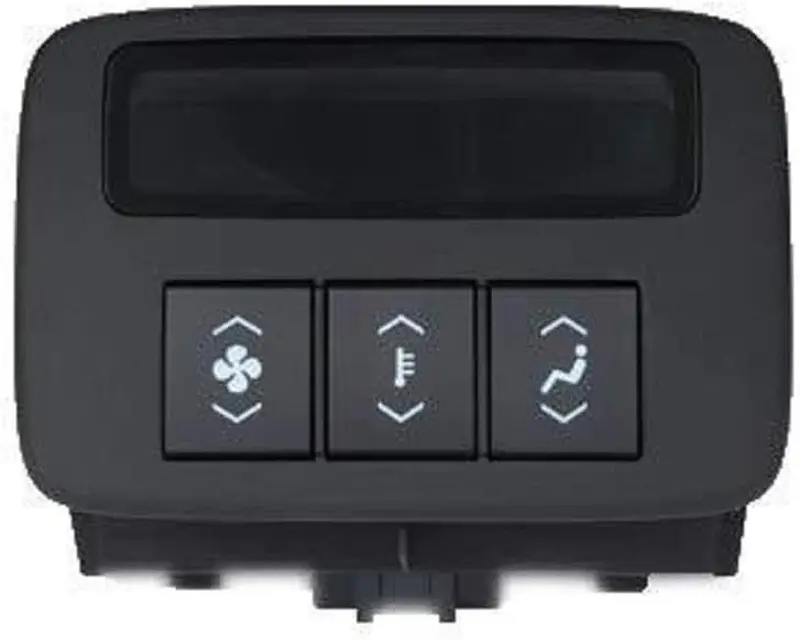Gm Genuine Parts 15-73843 Ebony Roof Console Auxiliary Heating And Air Conditioning Control Panel 1