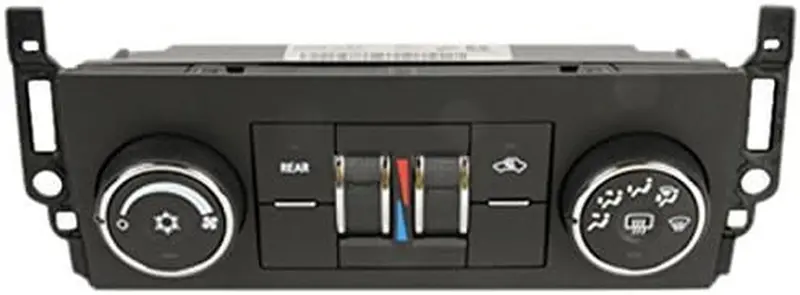 Gm Genuine Parts 15-74188 Heating And Air Conditioning Control Panel With Rear Window Defogger Switch 1