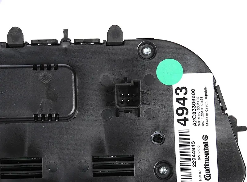Gm Genuine Parts 15-74321 Black Heating And Air Conditioning Control Panel 2
