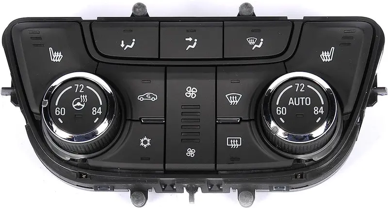 Gm Genuine Parts 15-74329 Black Heating And Air Conditioning Control Panel 1