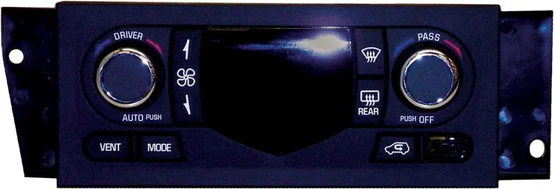 Gm Original Equipment 15-72919 Heating And Air Conditioning Control Panel With Rear Window Defogger Switch 1