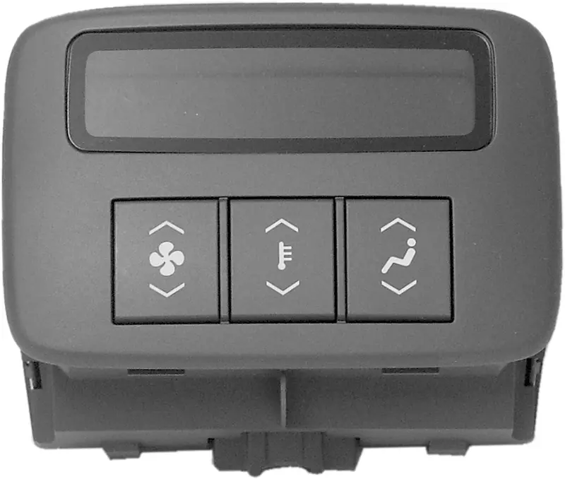Gm Original Equipment 15-73549 Blue Roof Console Auxiliary Heating And Air Conditioning Control Panel 1