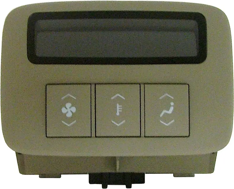 Gm Original Equipment 15-73617 Titanium Colored Roof Console Auxiliary Heating And Air Conditioning Control 1