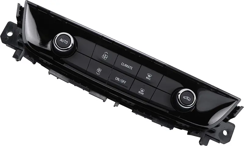 Gm Original Equipment 15-76007 Jet Black Heating And Air Conditioning Control Panel 1