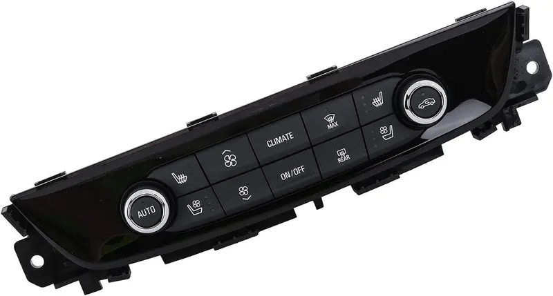 Gm Original Equipment 15-76009 Jet Black Heating And Air Conditioning Control Panel 1