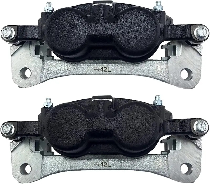 Gold 18Fr12277ksd Rear Brake Caliper Set With Clips And Washers (Performance Friction Ready Coated) 1