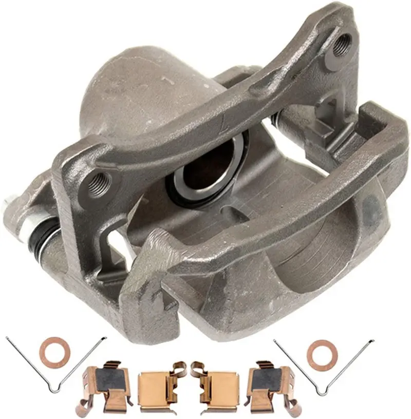 Gold 18Fr1446 Rear Driver Side Disc Brake Caliper Assembly (Friction Ready Non-Coated), Remanufactured 1