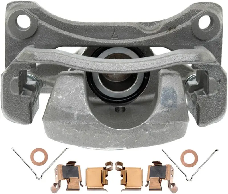 Gold 18Fr1446 Rear Driver Side Disc Brake Caliper Assembly (Friction Ready Non-Coated), Remanufactured 2