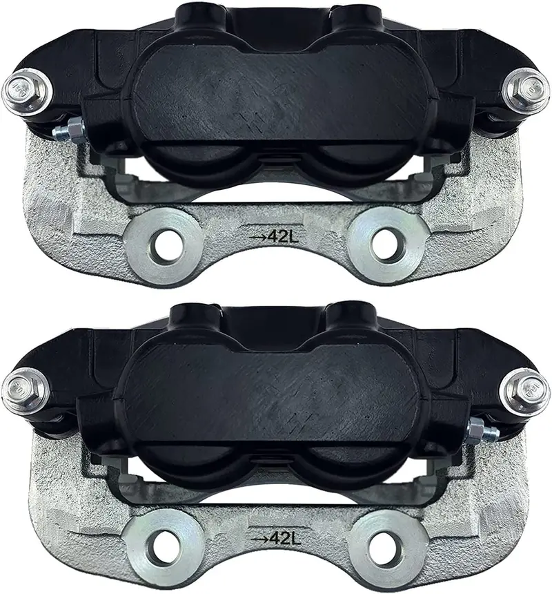 Gold 18Fr2165ksd Rear Brake Caliper Set With Clips And Washers (Performance Friction Ready Coated) 1