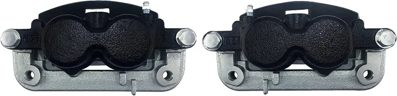 Gold 18Fr2246ksd Front Disc Brake Caliper Set With Clips And Washers (Performance Friction Ready Coated) 1