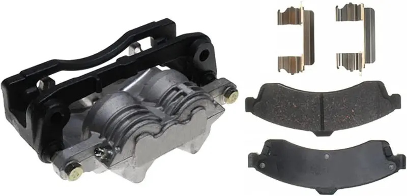 Gold 18R1519 Front Passenger Side Disc Brake Caliper Assembly With Ceramic Pads (Loaded Non-Coated), Remanufactured 1