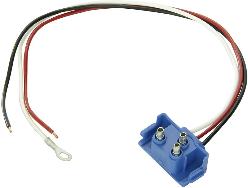 Grote 67090 13" Long Universal 3-Wire 90° Plug-In Pigtail For Female Pin Lights 1
