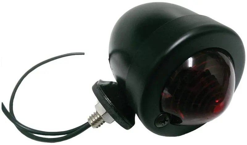 Harddrive 688063 Red Bullet Marker Light Lens Single Filament 1