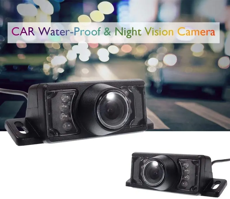 Hd Backup Camera For Car Pickup Trucks Suvs Vans Rvs License Plate,Universal Waterproof Rear View Camera Night Vision Wide View 1