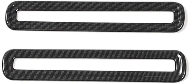 Hkpkyk For Ford Mustang 2015 2016 2017, Interior Moulding Carbon Fiber Ac Outlet Air Conditioner Outlet Door Ac Auto Accessories 1