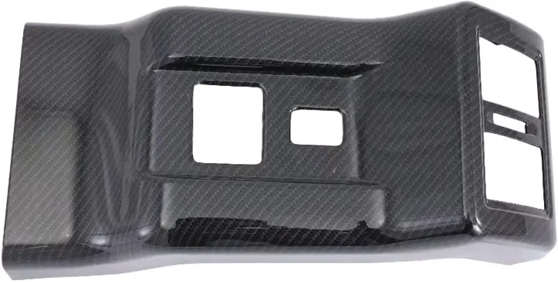 Hkpkyk For Mitsubishi Outlander 2019, Accesorios Car Armrest Rear Air Conditioner Outlet Frame Cover Trim Interior Mouldings 1