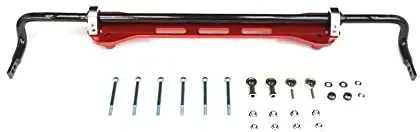 Honda Civic 96-00 Rear Sway Bar & Subframe Brace Kit (Red) 1
