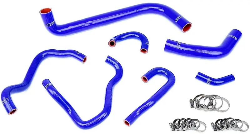 Hps 57-1490-Red Red Silicone Radiator Coolant/Heater Hose Kit 1