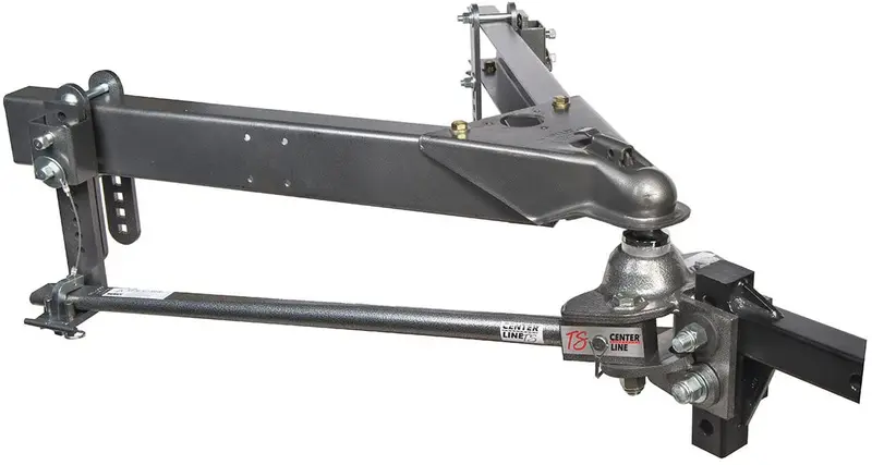 Husky 32218 Center Line Ts With Spring Bars - 800 Lb. To 1,200 Lb. Tongue Weight Capacity (2-5/16" Ball) 1